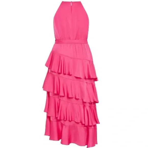 City chic maxi Joelle dress Pink size 18w. New in package - Picture 4 of 6